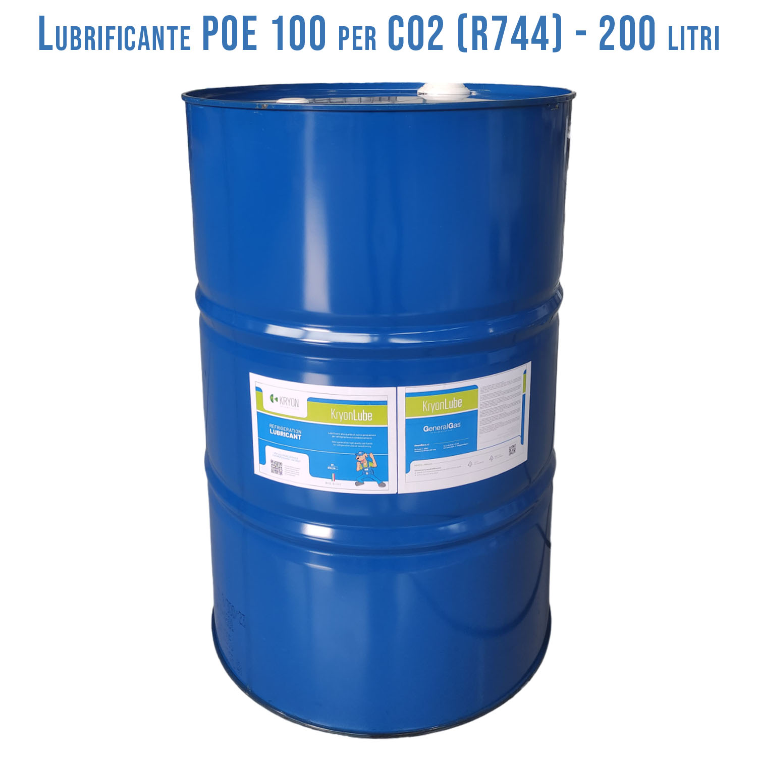 HVACR Lubricant KryonLube POE 100 CO2 - polyol ester - 200 lt.