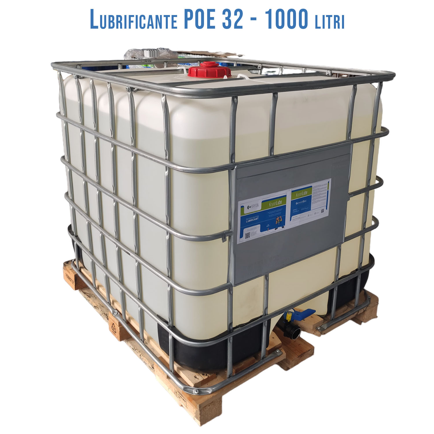 HVACR Lubricant KryonLube POE 32 - polyol ester - IBC tank 1000 lt.