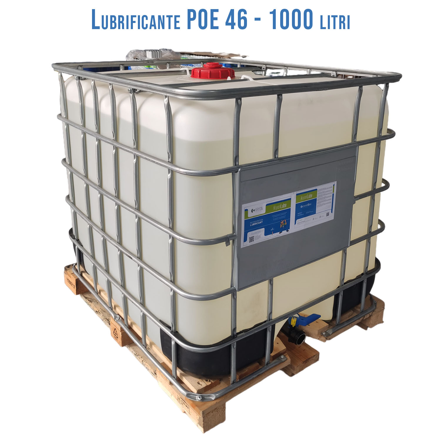 HVACR Lubricant KryonLube POE 46 - polyol ester - IBC tank 1000 lt.